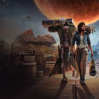 Star Wars Outlaws 4k wallpaper