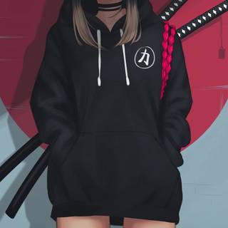 Girl phone 4k wallpaper