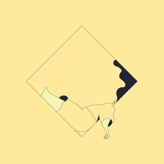 Yellow minimal 4k wallpaper