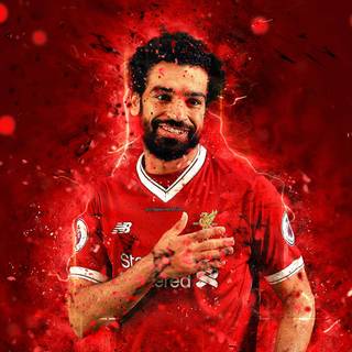Mohamed Salah laptop wallpaper
