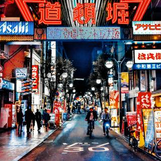 Neon 4k Japan wallpaper