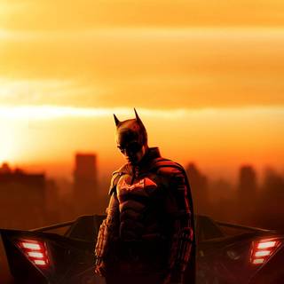 The Batman 4k phone wallpaper