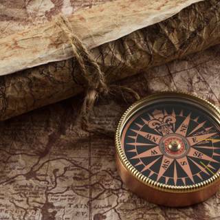 Compass 4k wallpaper