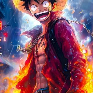 Monkey D Luffy mobile 4k wallpaper