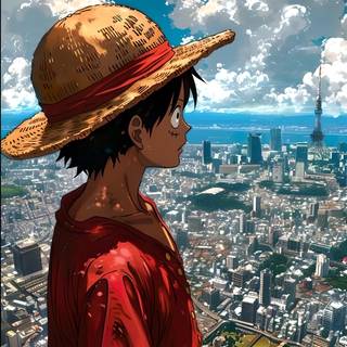 Monkey D Luffy mobile 4k wallpaper
