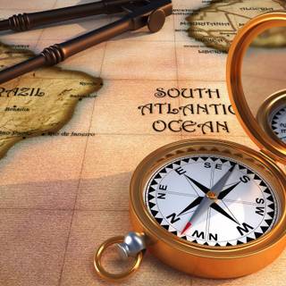 Compass 4k wallpaper