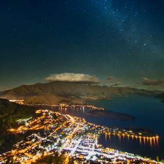 4k landscape night wallpaper