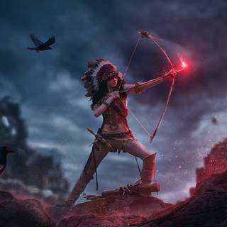 American art wallpaper