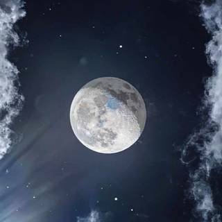 iPhone 4k moon wallpaper