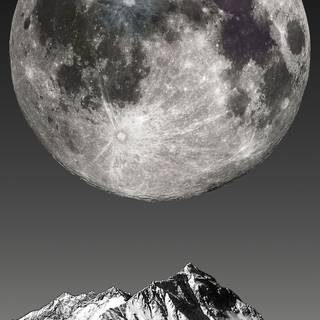 iPhone 4k moon wallpaper
