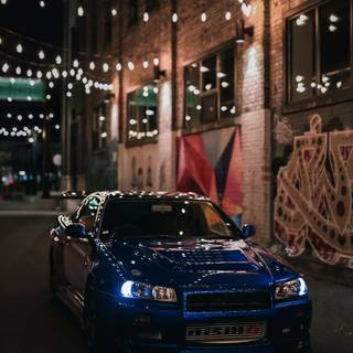 Nissan Skyline Gtr R34 4k wallpaper