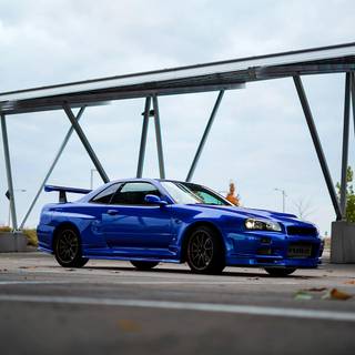 Nissan Skyline Gtr R34 4k wallpaper