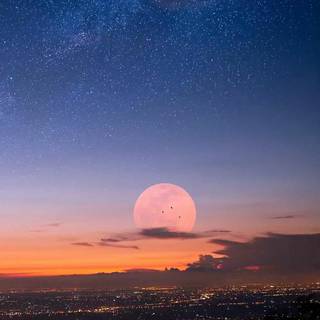 iPhone 4k moon wallpaper