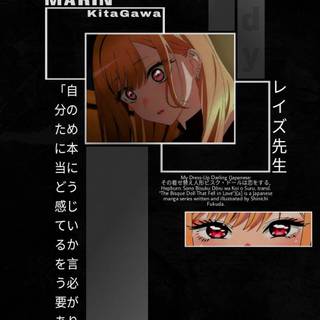 Marin Kitagawa phone wallpaper