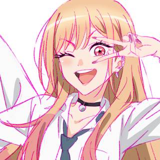 Marin Kitagawa phone wallpaper