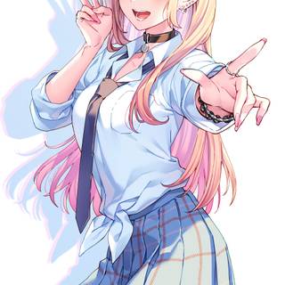 Marin Kitagawa phone wallpaper