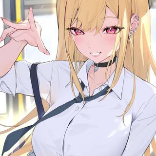 Marin Kitagawa phone wallpaper