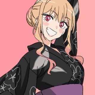 Marin Kitagawa phone wallpaper