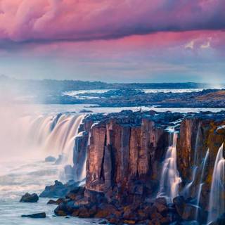 Cliff phone wallpaper