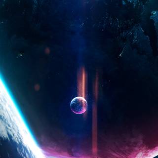 Phone planets wallpaper