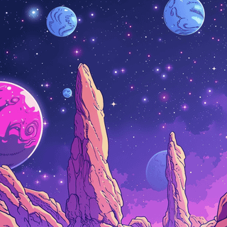 Phone planets wallpaper