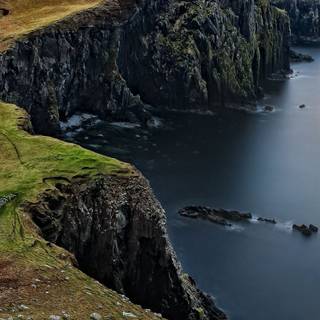 Cliff phone wallpaper