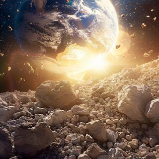 Phone planets wallpaper