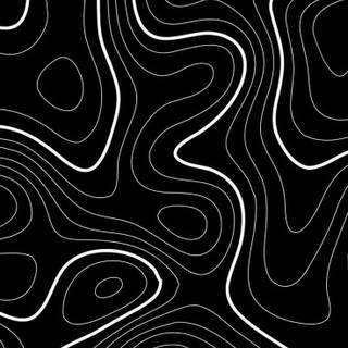 White topographic iPhone wallpaper