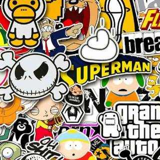 Pop culture iPhone wallpaper