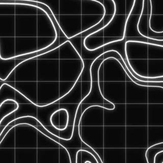 White topographic iPhone wallpaper