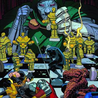 Dr Doom phone wallpaper