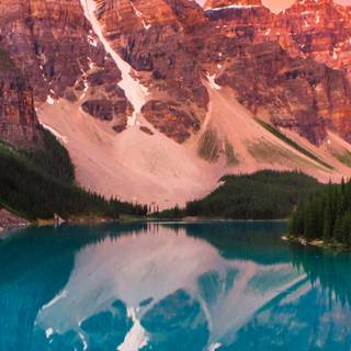 Lake sunset iPhone wallpaper