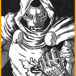 Dr Doom phone wallpaper