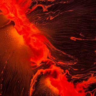 iPhone lava wallpaper