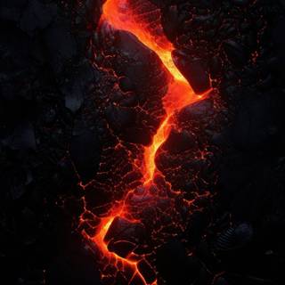 iPhone lava wallpaper