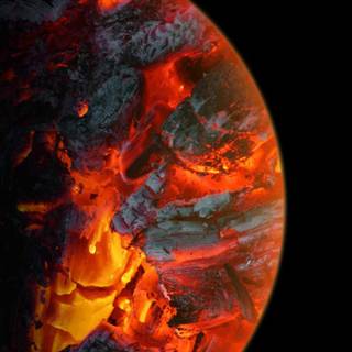 iPhone lava wallpaper