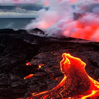 iPhone lava wallpaper