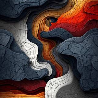 iPhone lava wallpaper