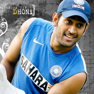 Dhoni laptop wallpaper