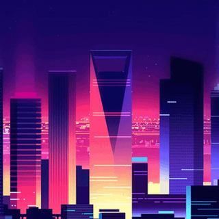 Retro punk wallpaper