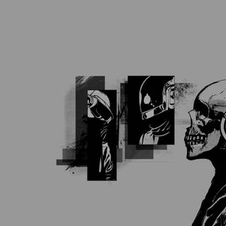 Retro punk wallpaper