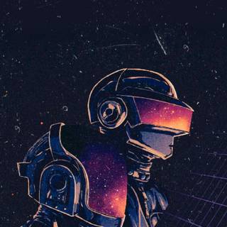 Retro punk wallpaper