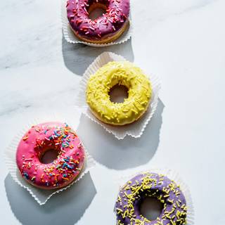 Donut iPhone wallpaper