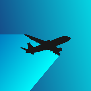 Minimalist plane wallpaper