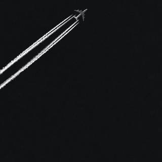 Minimalist plane wallpaper