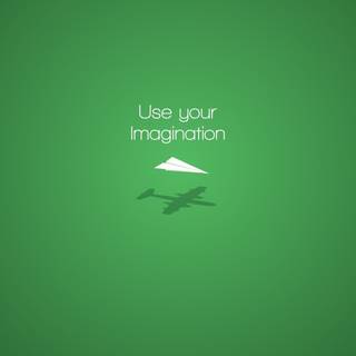 Minimalist plane wallpaper