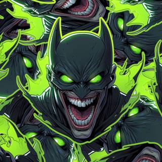 Batman green wallpaper