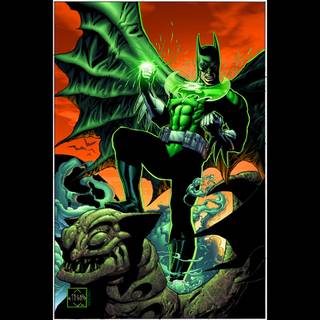 Batman green wallpaper