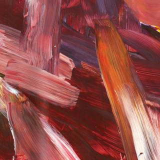 Red painting wallpaper