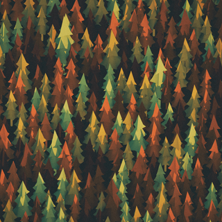 Forest abstract wallpaper